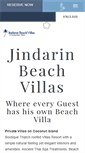 Mobile Screenshot of jindarinbeach.com